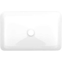 Умывальник Керамин Плаза 55 ФС (белый фаянс) - Превью изображения №2 — Интернет-магазин Time-Shop