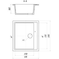 Кухонная мойка Gerhans A12 (графит) - Превью изображения №2 — Интернет-магазин Time-Shop