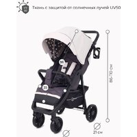 Коляска прогулочная «книга» Rant Vega Star 2022 RA057 (ivory beige) - Превью изображения №14 — Интернет-магазин Time-Shop