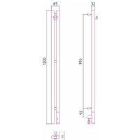 Полотенцесушитель Сунержа Нюанс 3.0 1200 правый 051-5843-1253 - Превью изображения №4 — Интернет-магазин Time-Shop