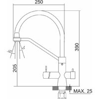 Смеситель РМС SUS127TBL-016F-015 - Превью изображения №4 — Интернет-магазин Time-Shop