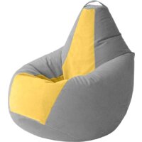 Kreslomeshki Груша Kombo XXXL GKV-145x100-SZH (сталь/желтый)