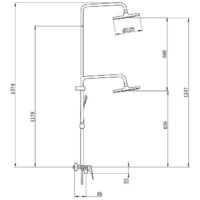 Душевая система  Splenka S53.24.06 - Превью изображения №2 — Интернет-магазин Time-Shop