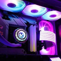 Система жидкостного охлаждения для процессора Valkyrie Jarn 360 ARGB (белый) - Превью изображения №6 — Интернет-магазин Time-Shop