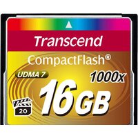 Transcend 1000x CompactFlash Ultimate 16GB (TS16GCF1000)
