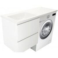  Эстет Тумба Dallas Luxe ФР-00001929 с умывальником Dallas 120 (правая) - Превью изображения №2 — Интернет-магазин Time-Shop