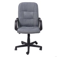 Офисное кресло AksHome Leonidas (пластик/ткань, темно-серый) - Превью изображения №2 — Интернет-магазин Time-Shop