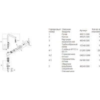 Смеситель Grohe Minta 31375DC0 - Превью изображения №3 — Интернет-магазин Time-Shop