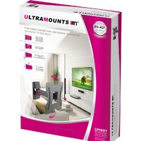 Кронштейн для телевизора Ultramounts UM897 (черный) - Превью изображения №8 — Интернет-магазин Time-Shop