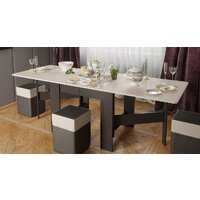 Стол-книга Трия Тип 2 (венге цаво/дуб белфорт) - Превью изображения №2 — Интернет-магазин Time-Shop