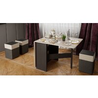 Стол-книга Трия Тип 2 (венге цаво/дуб белфорт) - Превью изображения №4 — Интернет-магазин Time-Shop