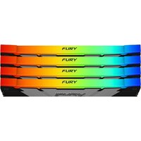 Оперативная память Kingston FURY Renegade RGB 4x32ГБ DDR4 3200 МГц KF432C16RB2AK4/128 - Превью изображения №2 — Интернет-магазин Time-Shop