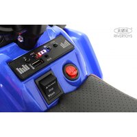 Электроквадроцикл RiverToys L222LL (синий) - Превью изображения №9 — Интернет-магазин Time-Shop