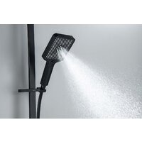 Душевой гарнитур  Aquatek Либра AQ2019MB (черный матовый) - Превью изображения №5 — Интернет-магазин Time-Shop