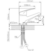 Смеситель AV Engineering AVROM1-A100-110 - Превью изображения №2 — Интернет-магазин Time-Shop