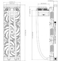 Система жидкостного охлаждения для процессора Thermalright Hyper Vision 360 UB ARGB (белый) - Превью изображения №12 — Интернет-магазин Time-Shop