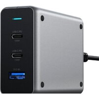 Сетевое зарядное Satechi 100W Type-C PD Compact GAN Charger ST-TC100GM-EU (европейская вилка) - Превью изображения №2 — Интернет-магазин Time-Shop