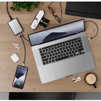 Сетевое зарядное Satechi 100W Type-C PD Compact GAN Charger ST-TC100GM-EU (европейская вилка) - Превью изображения №8 — Интернет-магазин Time-Shop