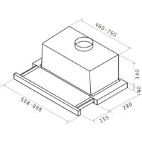 Кухонная вытяжка Elica Elite 14 LUX GRIX/A/60 - Превью изображения №4 — Интернет-магазин Time-Shop