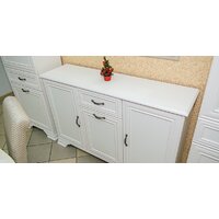 Тумба Неман мебель Юнона МН-132-15 (белый текстурный) - Превью изображения №3 — Интернет-магазин Time-Shop