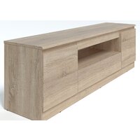 Тумба Евва Турин ТР-2D1V1S/S (дуб сонома) - Превью изображения №3 — Интернет-магазин Time-Shop