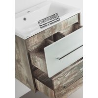  Style Line Тумба под умывальник Экзотик 70 2 ящика (подвесная) - Превью изображения №2 — Интернет-магазин Time-Shop