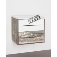  Style Line Тумба под умывальник Экзотик 70 2 ящика (подвесная) - Превью изображения №3 — Интернет-магазин Time-Shop