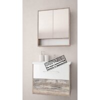  Style Line Тумба под умывальник Экзотик 70 2 ящика (подвесная) - Превью изображения №4 — Интернет-магазин Time-Shop