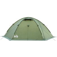 Экспедиционная палатка TRAMP Rock 4 v2 (зеленый) - Превью изображения №5 — Интернет-магазин Time-Shop