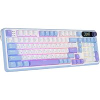 Клавиатура Royal Kludge RK-S98 RGB Taro Milk (RK Cream) - Превью изображения №5 — Интернет-магазин Time-Shop