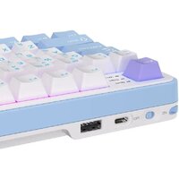 Клавиатура Royal Kludge RK-S98 RGB Taro Milk (RK Cream) - Превью изображения №9 — Интернет-магазин Time-Shop