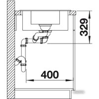 Кухонная мойка Blanco Legra 6S Compact 521304 (белый) - Превью изображения №3 — Интернет-магазин Time-Shop