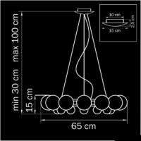 Подвесная люстра Lightstar 801124 - Превью изображения №3 — Интернет-магазин Time-Shop