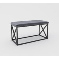 Hype Mebel Куб (черный/серый)