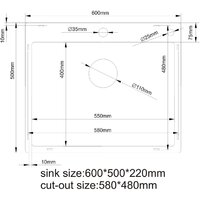 Кухонная мойка Stellar S6050NB-S1 (нано черный) - Превью изображения №10 — Интернет-магазин Time-Shop