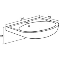  Runo Тумба с умывальником Лада 60 + Уют 60 (напольная, дуб/графит) - Превью изображения №6 — Интернет-магазин Time-Shop