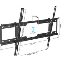 Кронштейн для телевизора Holder Basic Line LCD-T6628 - Превью изображения №2 — Интернет-магазин Time-Shop