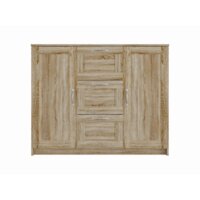 Комод Mio Tesoro Сириус 2 двери и 3 ящика 117x95 2.02.03.340.3 (дуб сонома) - Превью изображения №3 — Интернет-магазин Time-Shop