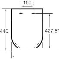 Сиденье для унитаза Roca Carmen 801B5200B - Превью изображения №3 — Интернет-магазин Time-Shop