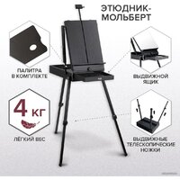 Этюдник BRAUBERG Art Premiere 191755 (черный) - Превью изображения №15 — Интернет-магазин Time-Shop