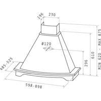 Кухонная вытяжка Elica Coraline WH/A/90 T.Grezzo - Превью изображения №4 — Интернет-магазин Time-Shop