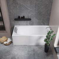 Ванна Lauter Haven 160 21202006 (с ножками, серым подголовником) - Превью изображения №16 — Интернет-магазин Time-Shop