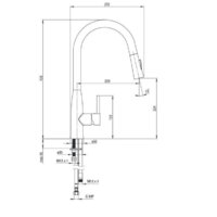Смеситель Deante Lukrecja BDH N72M - Превью изображения №2 — Интернет-магазин Time-Shop