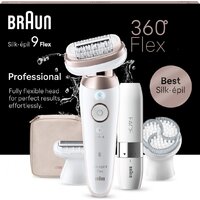 Эпилятор Braun Silk-epil 9 Flex SES9360 3D - Превью изображения №3 — Интернет-магазин Time-Shop