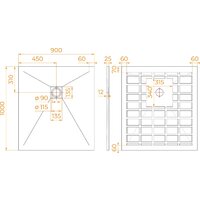 Душевой поддон RGW Stone Tray-W 14152910-01-11 - Превью изображения №5 — Интернет-магазин Time-Shop