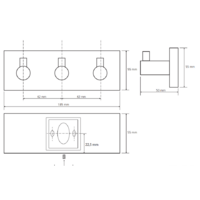 Крючок для ванны Bemeta Beta 132405232 - Превью изображения №2 — Интернет-магазин Time-Shop