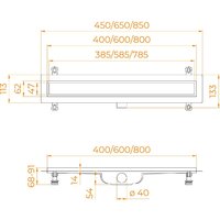 Трап/канал RGW Drain Leo-11 60211180-01 - Превью изображения №9 — Интернет-магазин Time-Shop