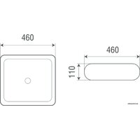 Умывальник WeltWasser Elbach 3061 - Превью изображения №3 — Интернет-магазин Time-Shop