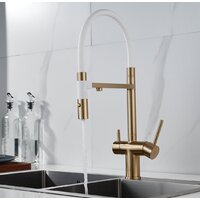 Смеситель Rose R958G (золотой сатин) - Превью изображения №3 — Интернет-магазин Time-Shop