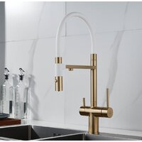 Смеситель Rose R958G (золотой сатин) - Превью изображения №2 — Интернет-магазин Time-Shop